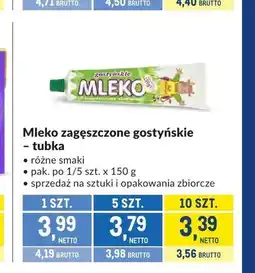 Makro Mleko zagęszczone Gostyńskie słodzone oferta