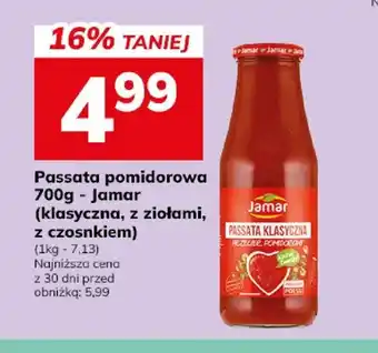 Hitpol Passata pomidorowa klasyczna Jamar oferta