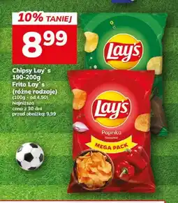 Hitpol Chipsy Lay's o smaku zielonej cebulki oferta