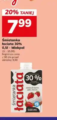 Hitpol Śmietanka łaciata 30% Mlekpol oferta