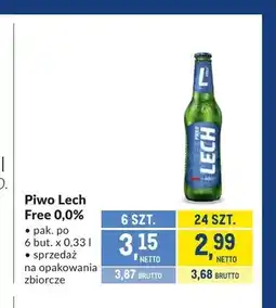 Makro Piwo Lech Free 0,0% 6-pak oferta
