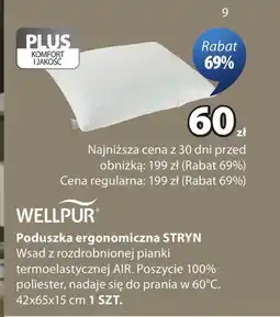 JYSK Poduszka ergonomiczna Wellpur oferta