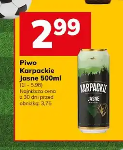 Hitpol Piwo Karpackie Jasne oferta