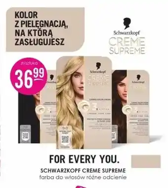 Jaśmin Farba do włosów Schwarzkopf Creme Supreme oferta