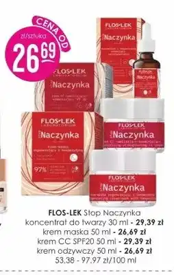 Jaśmin Koncentrat do twarzy Flos-Lek Stop Naczynka oferta