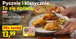 Lidl Polski kurczak mięso z nogi Rzeźnik XXL oferta