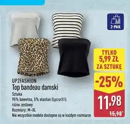 ALDI Top bandeau damski Up2Fashion 2-pak oferta