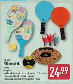ALDI Zestaw do badmintona 2 rakietki i 3 lotki CRANE oferta