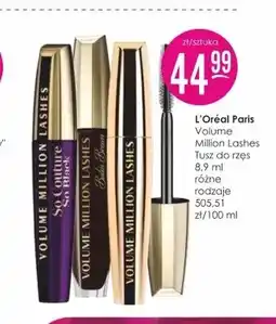 Jaśmin Tusz do rzęs L'Oréal Paris Volume Million Lashes So Couture oferta