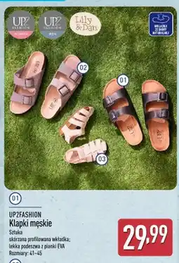 ALDI Klapki męskie UP2Fashion oferta