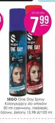 Jaśmin Spray koloryzujący do włosów Sego One Day oferta