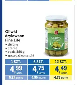 Makro Oliwki drylowane zielone Fine Life oferta