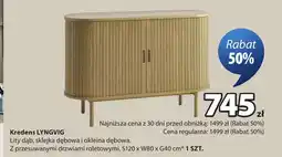 JYSK Kredens Dębowa oferta