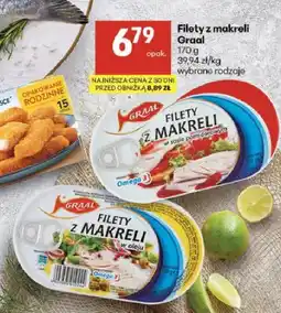 Delikatesy Centrum Filety z makreli w sosie pomidorowym Graal oferta