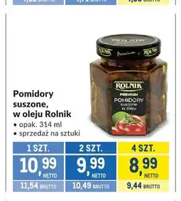 Makro Pomidory suszone w oleju Rolnik oferta