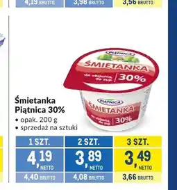 Makro Śmietanka Piątnica 30% oferta