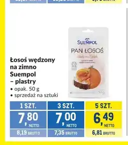 Makro Łosoś wędzony na zimno Suempol plastry oferta