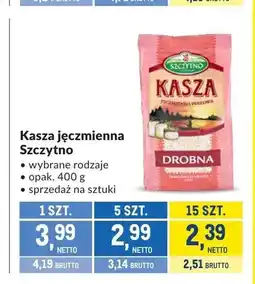 Makro Kasza jęczmienna Szczytno oferta