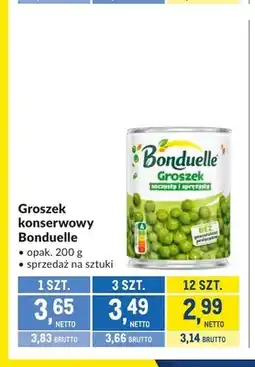 Makro Groszek konserwowy Bonduelle oferta