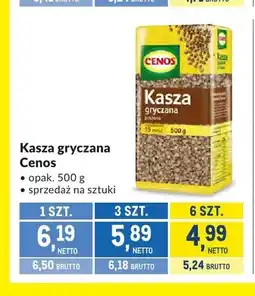 Makro Kasza gryczana Cenos oferta