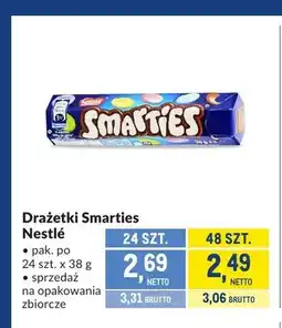 Makro Drażetki Smarties Nestlé oferta