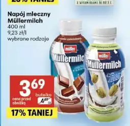 Delikatesy Centrum Napój mleczny Müller Müllermilch czekoladowy oferta