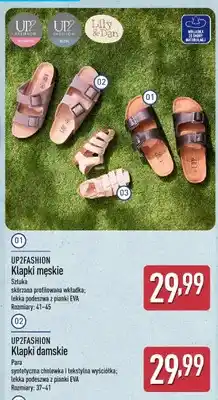 ALDI Klapki damskie UP2Fashion oferta