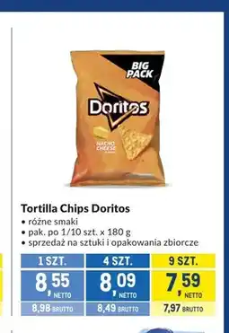 Makro Tortilla Chips Doritos różne smaki oferta