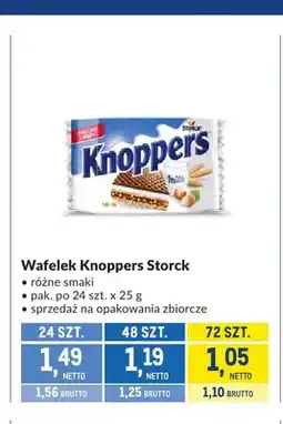 Makro Wafelek Knoppers Storck różne smaki oferta