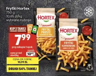 Delikatesy Centrum Frytki proste Hortex oferta