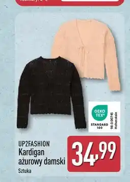 ALDI Kardigan ażurowy damski UP2FASHION oferta