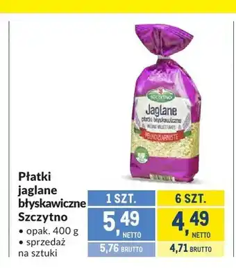 Makro Płatki jaglane błyskawiczne Szczytno oferta