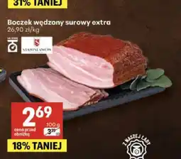 Delikatesy Centrum Boczek wędzony surowy extra Stanisławów oferta
