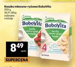 Delikatesy Centrum Kaszka mleczno-ryżowa BoboVita truskawkowa oferta