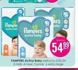 Jaśmin Pieluchy Pampers Active Baby oferta