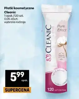 Delikatesy Centrum Płatki kosmetyczne Cleanic Pure Effect oferta