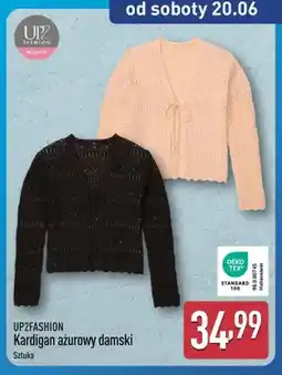 ALDI Kardigan ażurowy damski UP2FASHION oferta