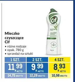 Makro Mleczko czyszczące Cif Original oferta