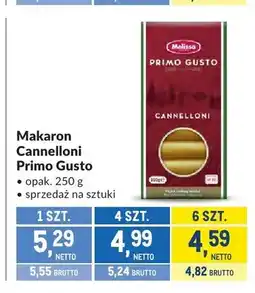 Makro Makaron Cannelloni Primo Gusto oferta