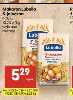 Delikatesy Centrum Makaron Lubella 5-jajeczna oferta