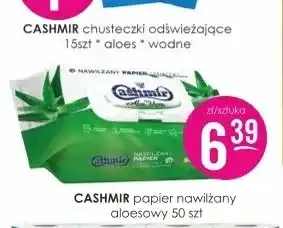 Papier toaletowy nawilżany aloesowy Cashmir