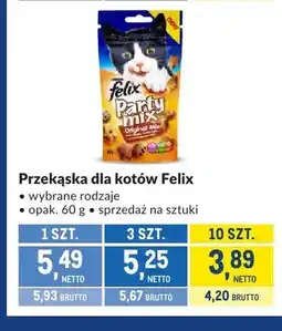 Makro Przekąska dla kotów Felix Party Mix Original Mix oferta