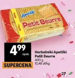 Delikatesy Centrum Herbatniki Apetitki Petit Beurre oferta