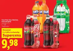 Lidl Napój Coca-Cola oferta
