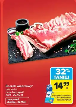 Carrefour Boczek wieprzowy Carrefour oferta
