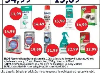 Plasterki łagodzące ukąszenia Bros