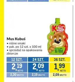 Makro Mus Kubuś oferta