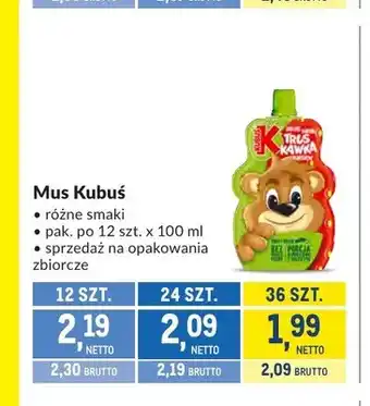 Makro Mus Kubuś oferta