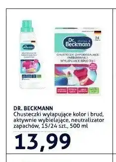 Blue Stop Chusteczki zapobiegające kolor i brud Dr. Beckmann oferta
