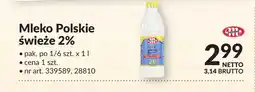Makro Mleko Polskie świeże 2% Mlekovita oferta